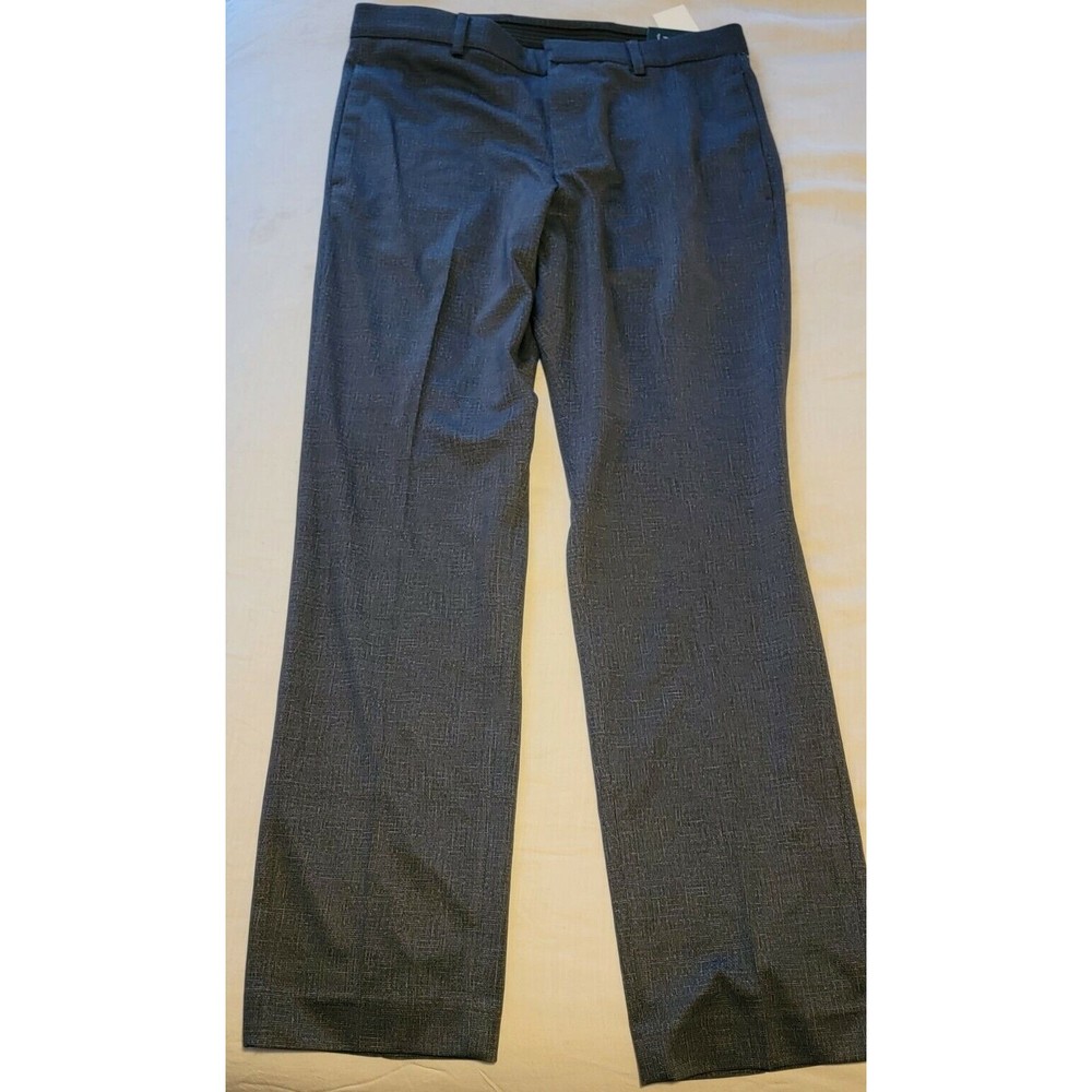 NWT Men's Perry Ellis Flex Stretch Gripper Waist Dress Pant MSRP $79.50